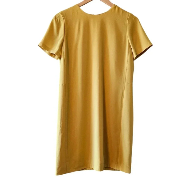 Aritzia Babaton Patricio Sundress Japanese Matte Crepe Mini Short Sleeve Dress 6 - Picture 4 of 13